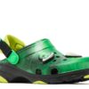 Ron English x All-Terrain Clog Kids «Area 54 – Green Galaxy»