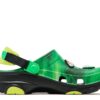 Ron English x All-Terrain Clog Kids «Area 54 – Green Galaxy»