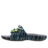 Ron English x Classic Bootlegger-sandaler «Black Blue»