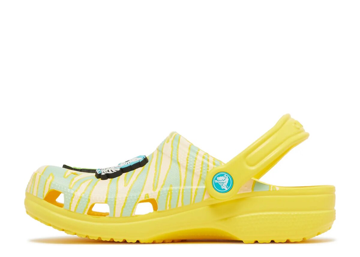 Ron English x Classic Clog Kids «Party Animals – Zebra Lemon» Ron English x Classic Clog Kids «Party Animals – Zebra Lemon»