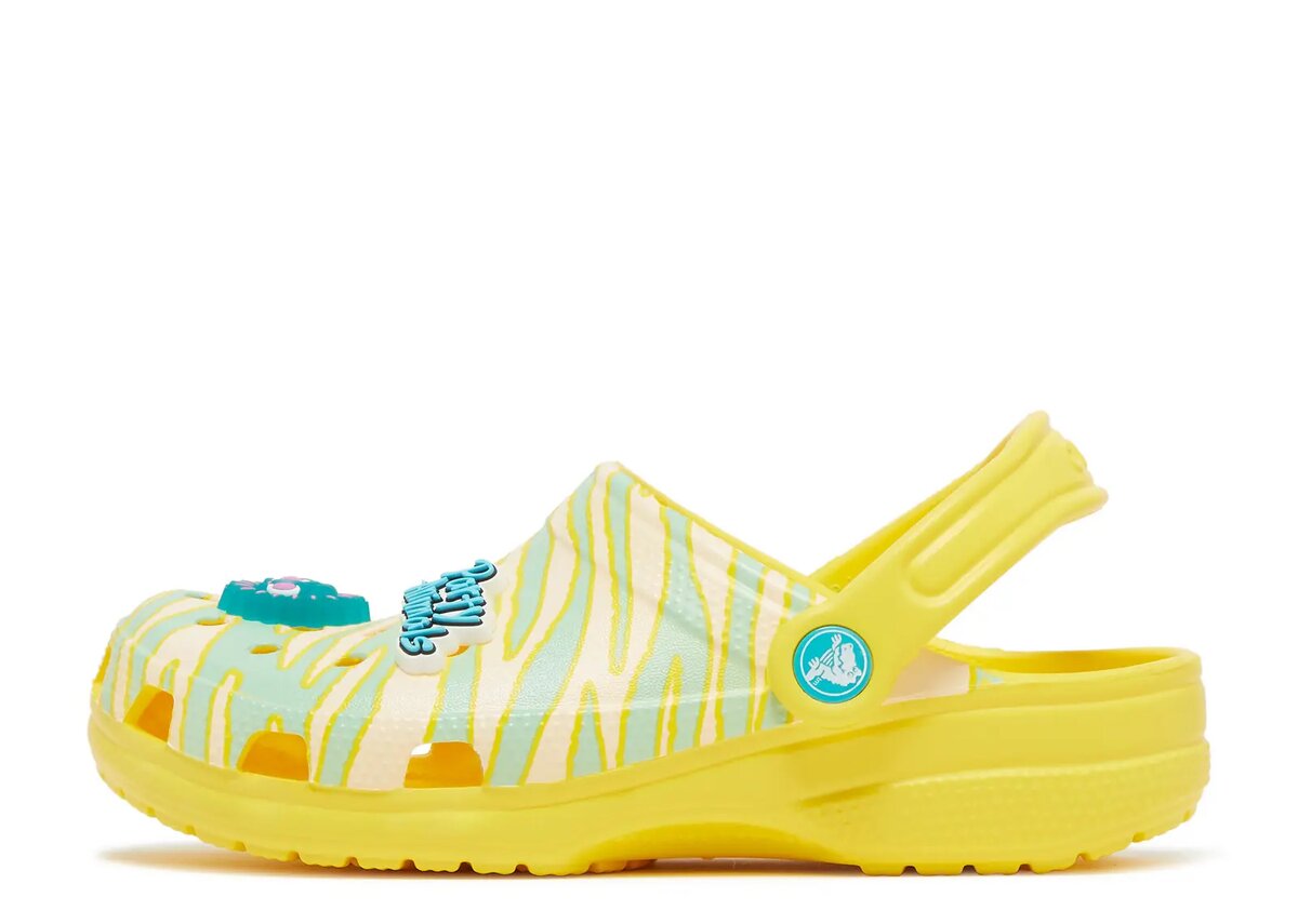 Ron English x Classic Clog Kids «Party Animals – Zebra Lemon» Ron English x Classic Clog Kids «Party Animals – Zebra Lemon»