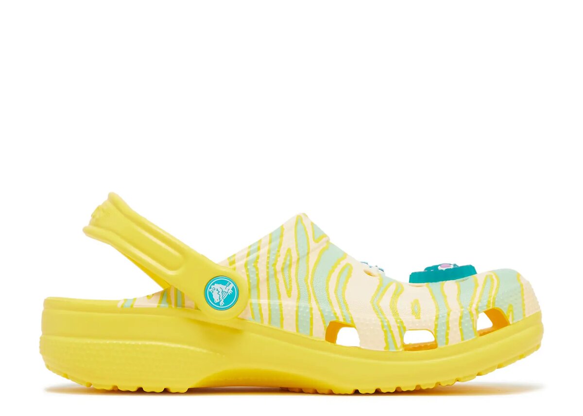 Ron English x Classic Clog Kids «Party Animals – Zebra Lemon» Ron English x Classic Clog Kids «Party Animals – Zebra Lemon»