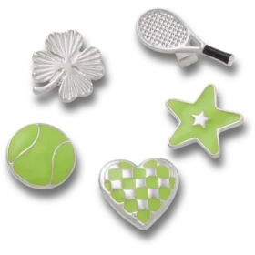 Sandal C-charms Lucky Sport, 5-pakning med Jibbitz-charms