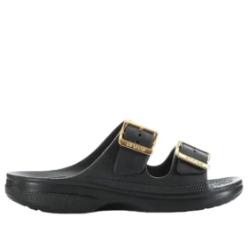 Saturday Sandal med metallspenne «Black»