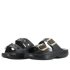 Saturday Sandal med metallspenne «Black»