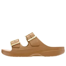 Saturday-sandal med metallspenne «Sepia»