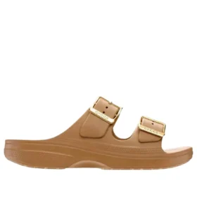 Saturday-sandal med metallspenne «Sepia»