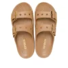 Saturday-sandal med metallspenne «Sepia»