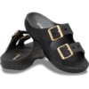 Saturday-sandaler for kvinner med metallspenne