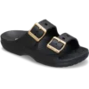 Saturday-sandaler for kvinner med metallspenne