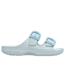 Saturday-sandaler med emaljespenne «Vapor Ice»