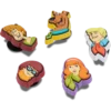Scooby Doo! 5-pakning med Jibbitz-charms
