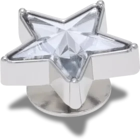 Silver Gem Sparkle Star Jibbitz™-charms