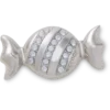 Silver Smt Gem Candy Piece Jibbitz™-charms