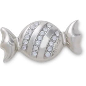 Silver Smt Gem Candy Piece Jibbitz™-charms
