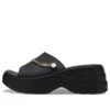 Skyline Shimmer-sandaler «Black Gold»