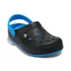 Slitesterke, lette og behagelige unisex-sandaler i svart og blått «Black Blue»
