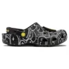 Smiley World Classic Clogs «Svart Hvit Gul»