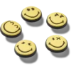 Smileyworld 5-pakning Jibbitz-charms