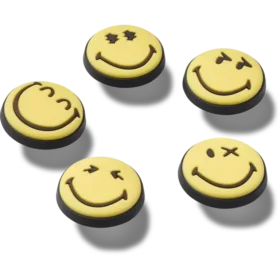 Smileyworld 5-pakning Jibbitz-charms