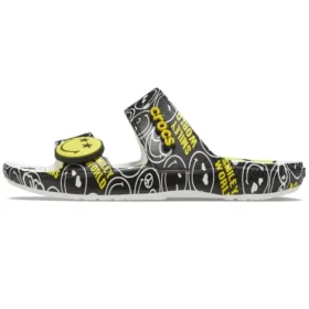 SmileyWorld x Classic Sandal «Black White»