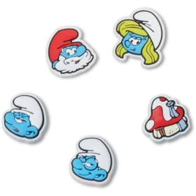 Smurfene 5-pakning med Jibbitz-charms