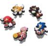 Sonic the Hedgehog 5-pakning med Jibbitz-charms