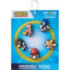 Sonic the Hedgehog 5-pakning med Jibbitz-charms