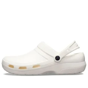 Specialist II Clog 2 flate hvite sandaler