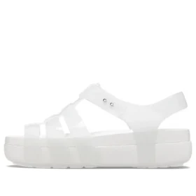 Splash Glossy Fisherman Sandal «White»