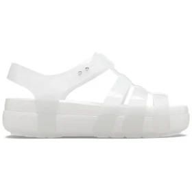 Splash Glossy Fisherman Sandal «White»