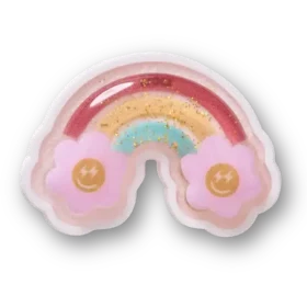 Squish-fylte Daisy Rainbow Jibbitz™-charms