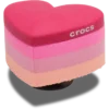 Stacked Pink Heart Jibbitz™-charms