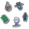 Star Wars-figurer 5-pakning med Jibbitz-charms