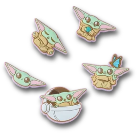 Star Wars Grogu 5-pakning med Jibbitz-charms