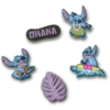 Stitch Tropical 5-pakning med Jibbitz-charms Stitch Tropical 5-pakning med Jibbitz-charms