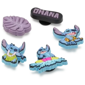 Stitch Tropical 5-pakning med Jibbitz-charms