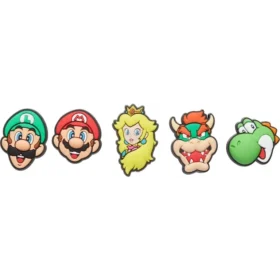Super Mario™ 5-pakning med Jibbitz-skocharms