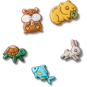 Super Pets 5-pakning med Jibbitz-charms