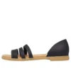Tulum flate sandaler «Svart»