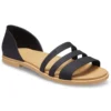Tulum flate sandaler «Svart»