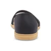 Tulum flate sandaler «Svart»