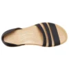 Tulum flate sandaler «Svart»
