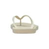 Uformelle Flippflopper «Cream White»