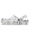 Unisex Bayaband-sandaler – hvit camo «Gray White»