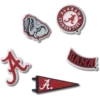 University of Alabama 5-pakning med Jibbitz-charms
