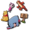 Winnie the Pooh 5-pakning med Jibbitz-charms