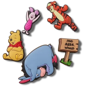 Winnie the Pooh 5-pakning med Jibbitz-charms