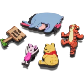 Winnie the Pooh 5-pakning med Jibbitz-charms